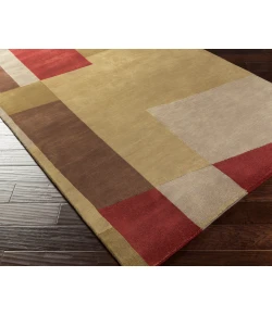 Surya Mugal IN8101 Olive Green Multi Area Rug 2 ft. X 3 ft. Rectangle