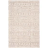 Surya Ingrid ING2006 Metallic - Silver White Area Rug 5 ft. X 7 ft. 6 in. Rectangle