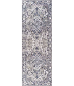 Livabliss Iris IRS2359 Charcoal Sage Area Rug 2 ft. 6 in. X 7 ft. 6 in. Runner