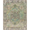 Livabliss Iris IRS2361 Dark Green Dark Blue Area Rug 9 ft. X 12 ft. Rectangle