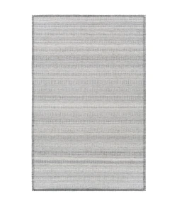 Surya Irvine IRV2302 Silver Gray Medium Gray Area Rug 5 ft. X 7 ft. 6 in. Rectangle