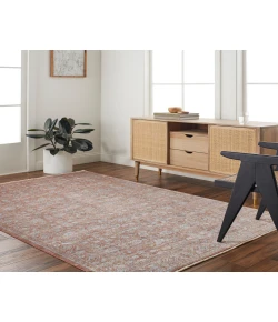 Surya Isfahan ISF2303 Brick Red Gray Area Rug 9 ft. X 12 ft. Rectangle