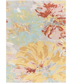 Livabliss Intense ITS2300 Yellow Ice Blue Area Rug 8 ft. 2 in. X 11 ft. 6 in. Rectangle