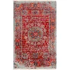 Surya Ivorine IVR1000 Bright Red Bright Orange Area Rug 2 ft. X 3 ft. Rectangle