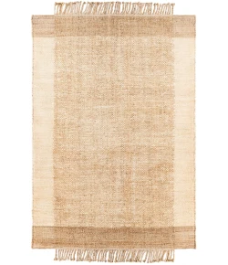 Livabliss Jasmine JAM2303 Light Brown Tan Area Rug 8 ft. X 10 ft. Rectangle
