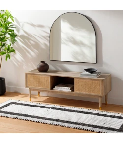 Livabliss Jean JEA2303 Ivory Black Area Rug 2 ft. 6 in. X 8 ft. Runner