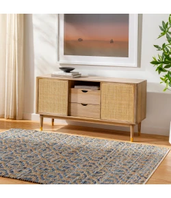 Livabliss Jean JEA2304 Tan Beige Area Rug 6 ft. X 9 ft. Rectangle