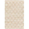 Livabliss Jean JEA2305 White Tan Area Rug 5 ft. X 7 ft. 6 in. Rectangle