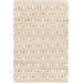 Livabliss Jean JEA2305 White Tan Area Rug 9 ft. X 12 ft. Rectangle