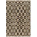 Livabliss Jean JEA2306 Black Tan Area Rug 9 ft. X 12 ft. Rectangle