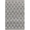 Livabliss Jean JEA2307 Ivory Black Area Rug 5 ft. X 7 ft. 6 in. Rectangle