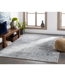 Livabliss Jolie JLO2313 Medium Gray Light Gray Area Rug 9 ft. X 12 ft. Rectangle