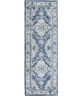 Livabliss Jolie Dark Blue JLO-2326 2 ft. 7 in. X 7 ft. 3 in. Rect. Rug