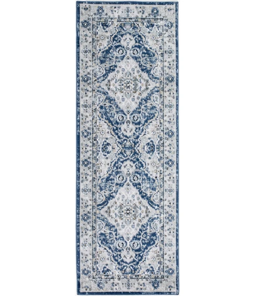Livabliss Jolie Dark Blue JLO-2326 2 ft. 7 in. X 7 ft. 3 in. Rect. Rug
