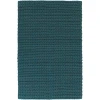 Surya Juno JNO1004 Deep Teal Dark Brown Area Rug 5 ft. X 8 ft. Rectangle
