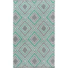 Surya Juniper JNP5037 Ivory Emerald Area Rug 3 ft. 3 in. X 5 ft. 3 in. Rectangle