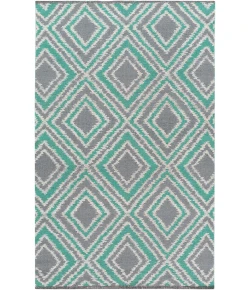 Surya Juniper JNP5037 Ivory Emerald Area Rug 3 ft. 3 in. X 5 ft. 3 in. Rectangle