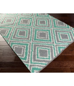 Surya Juniper JNP5037 Ivory Emerald Area Rug 8 ft. X 11 ft. Rectangle