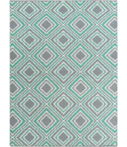 Surya Juniper JNP5037 Ivory Emerald Area Rug 8 ft. X 11 ft. Rectangle
