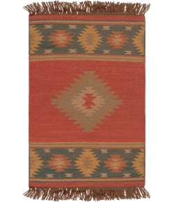 Livabliss Jewel Tone JT1033 Dark Red Navy Area Rug 2 ft. X 3 ft. Rectangle