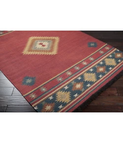 Livabliss Jewel Tone JT1033 Dark Red Navy Area Rug 2 ft. X 3 ft. Rectangle