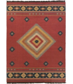 Livabliss Jewel Tone JT1033 Dark Red Navy Area Rug 8 ft. X 11 ft. Rectangle
