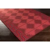 Surya Jewel Tone Ii JTII2069 Dark Red Bright Red Area Rug 8 ft. X 11 ft. Rectangle