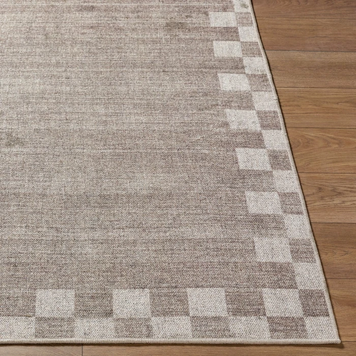 Livabliss Judie Taupe JUD-2301 27 in. X 45 in. Rect. Rug