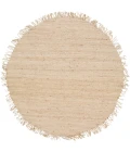 Livabliss Jute JUTE BLEACH-10Round