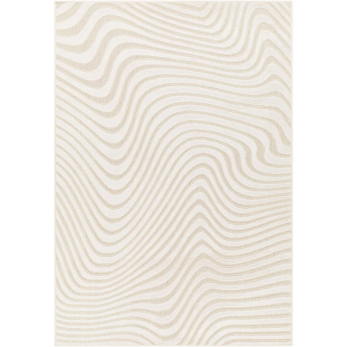 LIVABLISS Kingston Light Beige KGS-2304 5ft.3in. x 7ft.3in. Rect. Rug