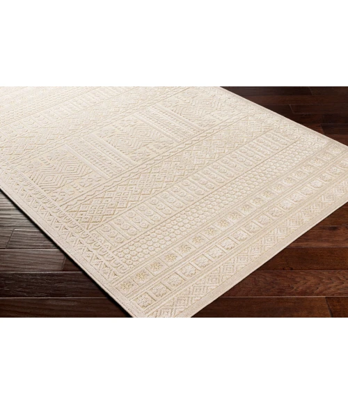 LIVABLISS Kingston Cream KGS-2314 5ft.3in. x 7ft.3in. Rect. Rug