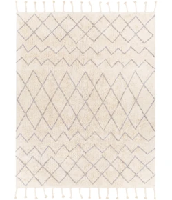 Surya Khemisset KMS2300 Gray Cream Area Rug 8 ft. X 10 ft. Rectangle