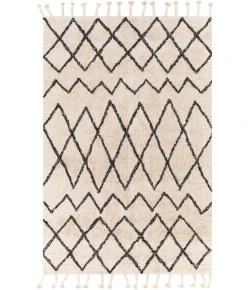 Surya Khemisset KMS2301 Black Cream Area Rug 2 ft. 6 in. X 4 ft. Rectangle