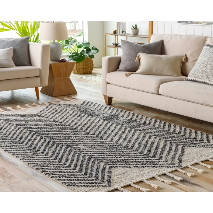 Khemisset KMS-2302 5' x 7'6" Handmade Rug