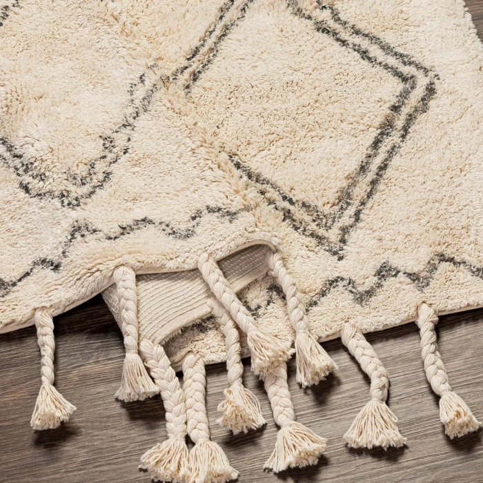 Surya Khemisset Charcoal KMS-2305 2 ft. 6 in. X 4 ft. Rect. Rug