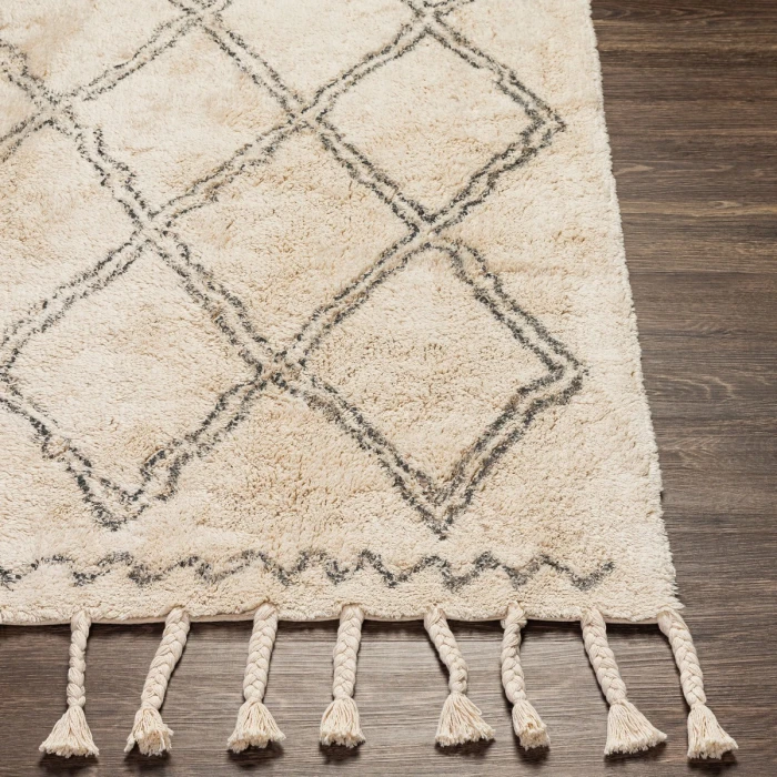 Surya Khemisset Charcoal KMS-2305 2 ft. 6 in. X 4 ft. Rect. Rug
