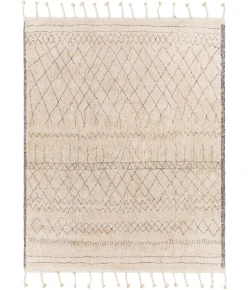 Surya Khemisset KMS2306 Gray Cream Area Rug 8 ft. X 10 ft. Rectangle