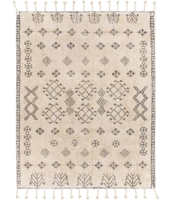 Surya Khemisset KMS2309 Charcoal Cream Area Rug 8 ft. X 10 ft. Rectangle