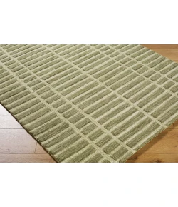 Livabliss Klopp Olive Green KPP-2307 9 ft. X 12 ft. Rect. Rug