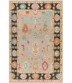 Surya Kars KSA2300 Black Light Blue Area Rug 2 ft. 6 in. X 10 ft. Runner