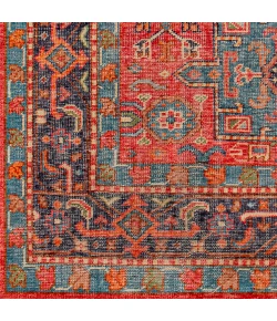 Surya Kars KSA2306 Red Blue Area Rug 8 ft. X 10 ft. Rectangle