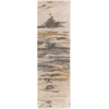 Surya Kavita KVT2301 Light Beige Gray Area Rug 3 ft. X 10 ft. Runner