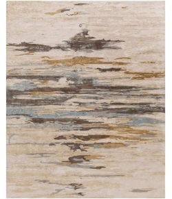 Surya Kavita KVT2301 Beige Medium Gray Area Rug 8 ft. X 10 ft. Rectangle