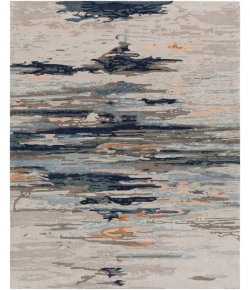 Surya Kavita KVT2302 Taupe Navy Area Rug 8 ft. X 10 ft. Rectangle