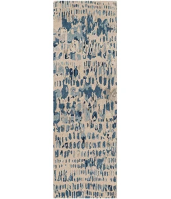 Surya Kavita KVT2316 Navy Denim Area Rug 2 ft. 6 in. X 8 ft. Runner