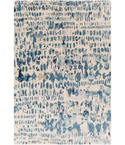 Surya Kavita KVT2316 Navy Denim Area Rug 12 ft. Round Round