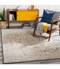 Surya Kavita KVT2317 Gray Charcoal Area Rug 8 ft. Round