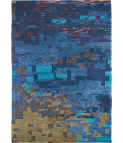 Surya Kyah KYA9098 Navy Bright Blue Area Rug 4 ft. 7 in. X 6 ft. 7 in. Rectangle