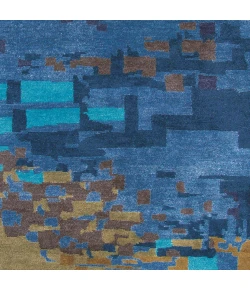 Surya Kyah KYA9098 Navy Bright Blue Area Rug 4 ft. 7 in. X 6 ft. 7 in. Rectangle