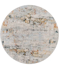 Livabliss Laila LAA2300 Pale Blue Dark Blue Area Rug 5 ft. 3 in. Round